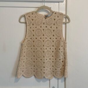 Zara Crochet Tank